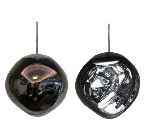Mosrugs | Glass Pendant Light | Scandinavian Modern Design | Clear Glass