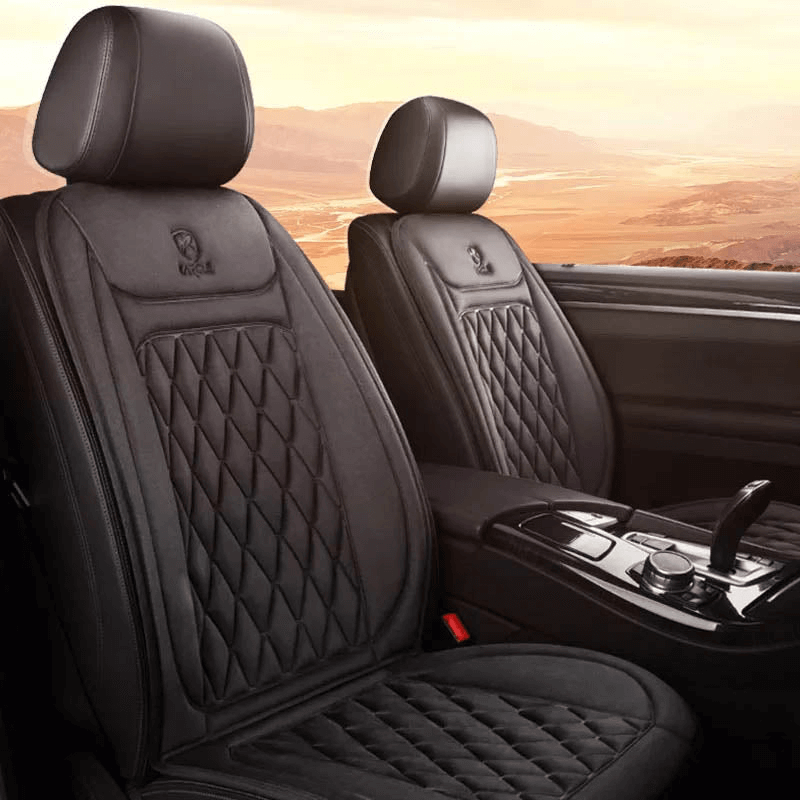 Mosrugs | Heated Car Seat Cover | Adjustable Temperature Control 30℃-65℃ for Cars, Trucks & Home Use