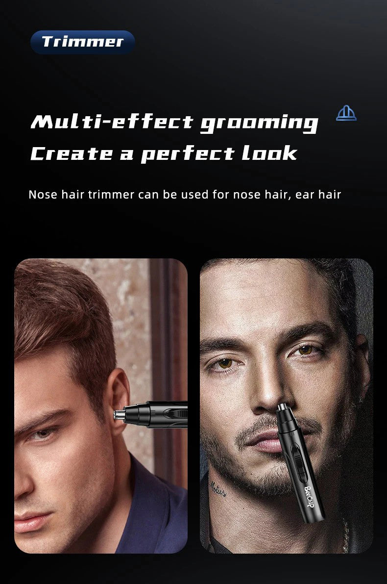Mosrugs | Rechargeable Nose & Ear Hair Trimmer for Men and Women – Pain-Free Precision Grooming Tool