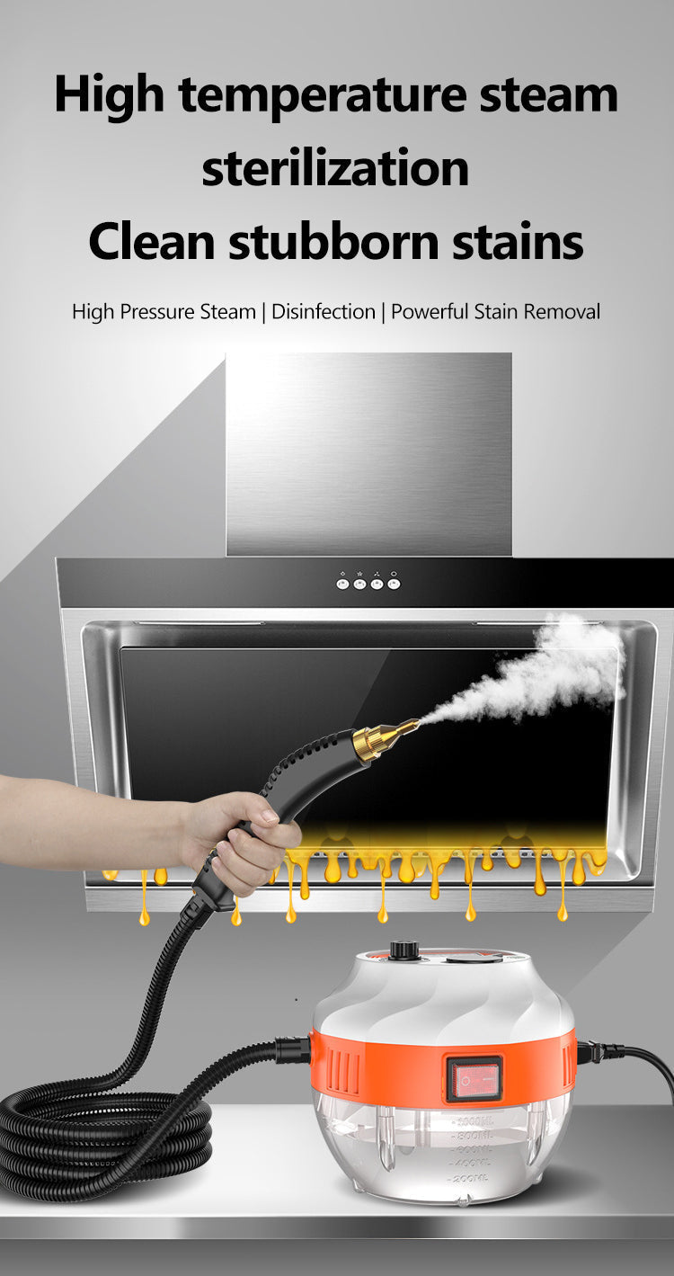 Mosrugs | 2800W High-Pressure Steam Cleaner – Powerful Home & Car Cleaning Device