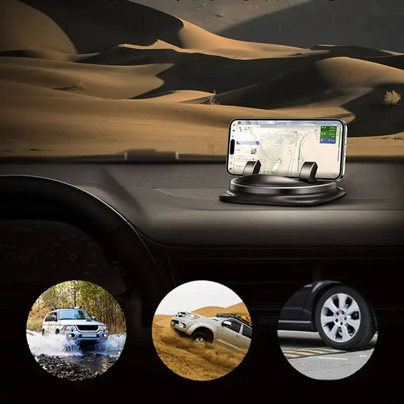 Mosrugs | 360° RotateX – Universal Rotating Car Phone Holder | Secure & Adjustable Mount for All Smartphones