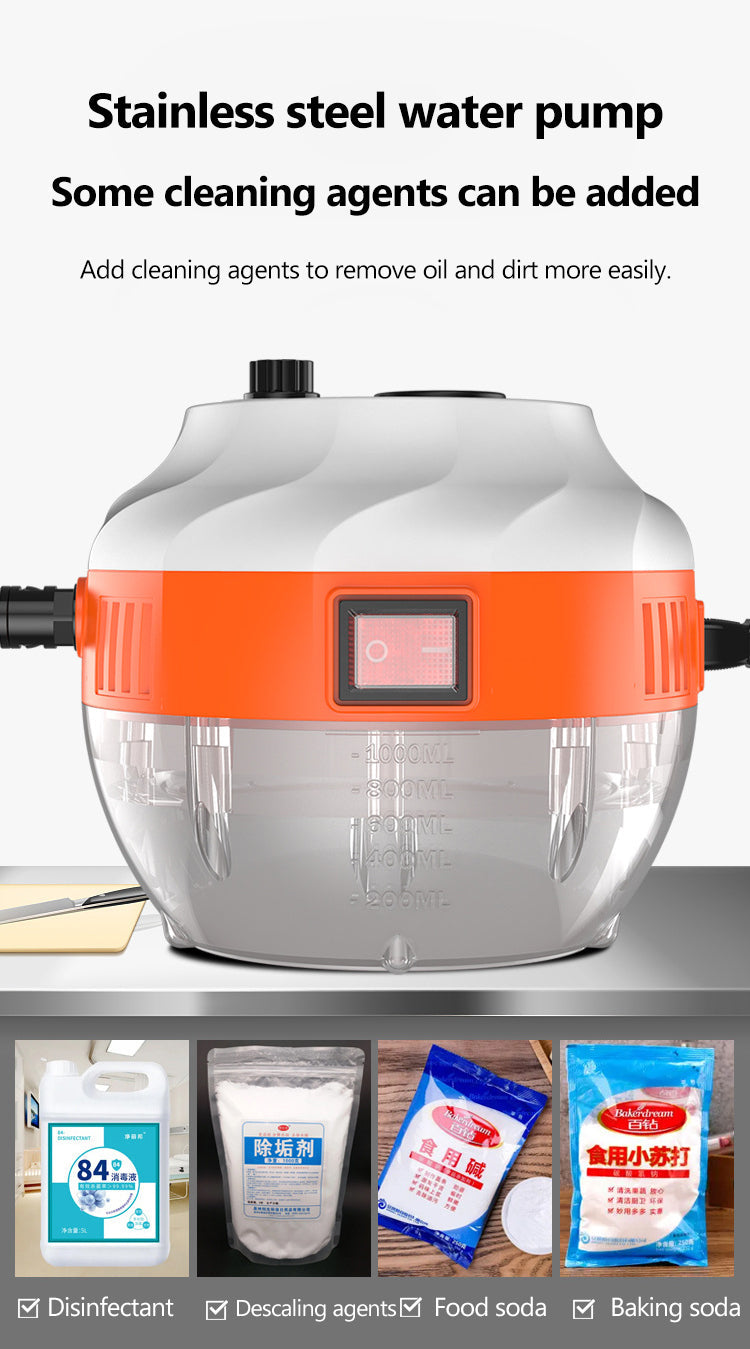 Mosrugs | 2800W High-Pressure Steam Cleaner – Powerful Home & Car Cleaning Device
