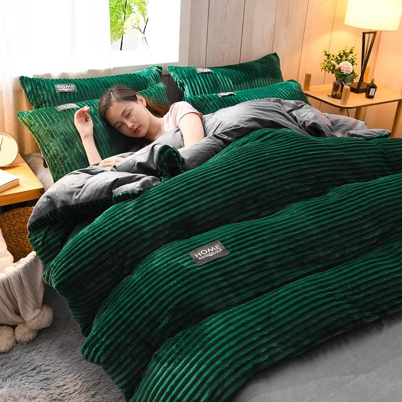 Mosrugs | Velvet Fleece Blanket Cover for Ultimate Comfort – Soft, Warm, and Cozy Bedding Solution