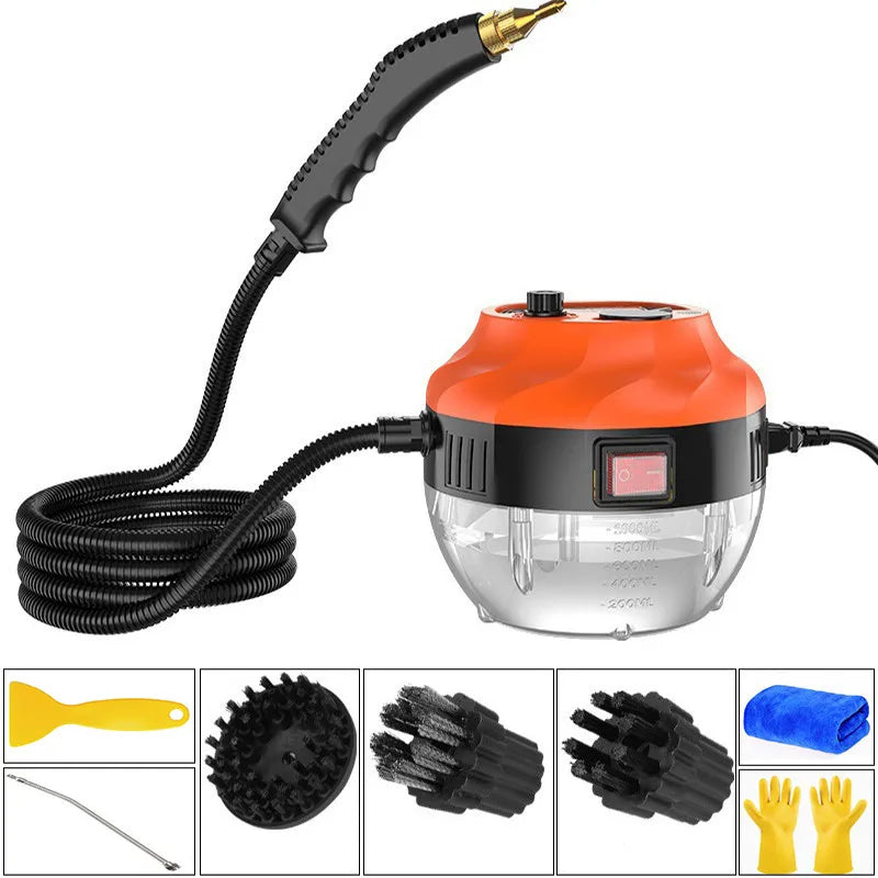 Mosrugs | 2800W High-Pressure Steam Cleaner – Powerful Home & Car Cleaning Device