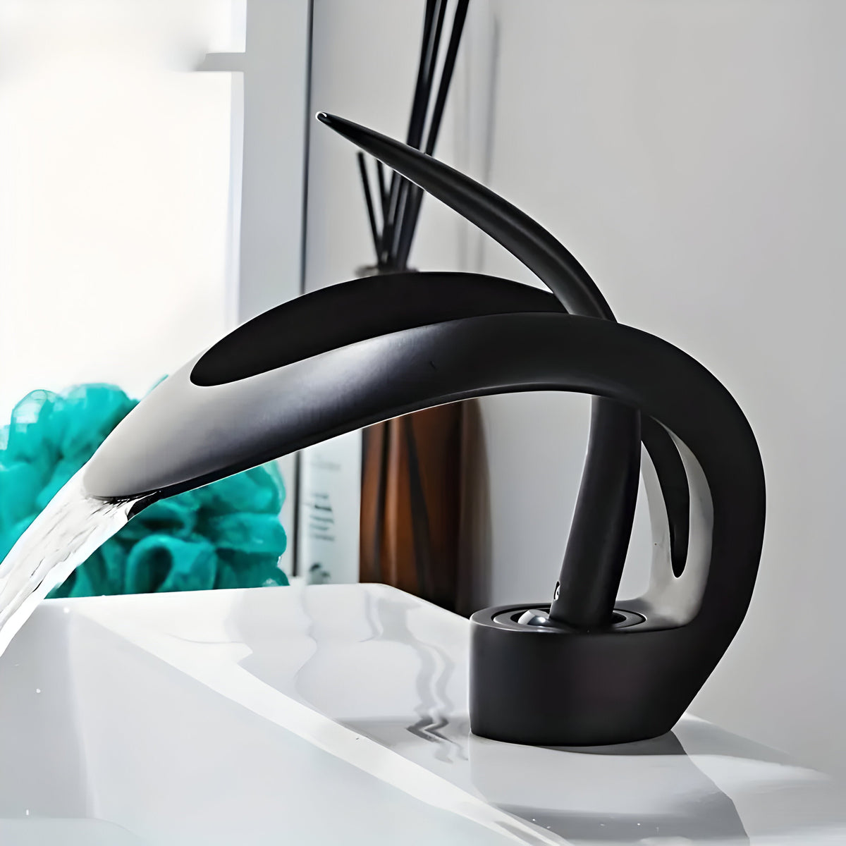 Mosrugs | AquaGleam – Minimalist Bathroom Basin Tap