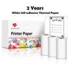 Mosrugs | Mini Wireless Pocket Printer – Portable Bluetooth Thermal Printer for Photos, Labels & Notes