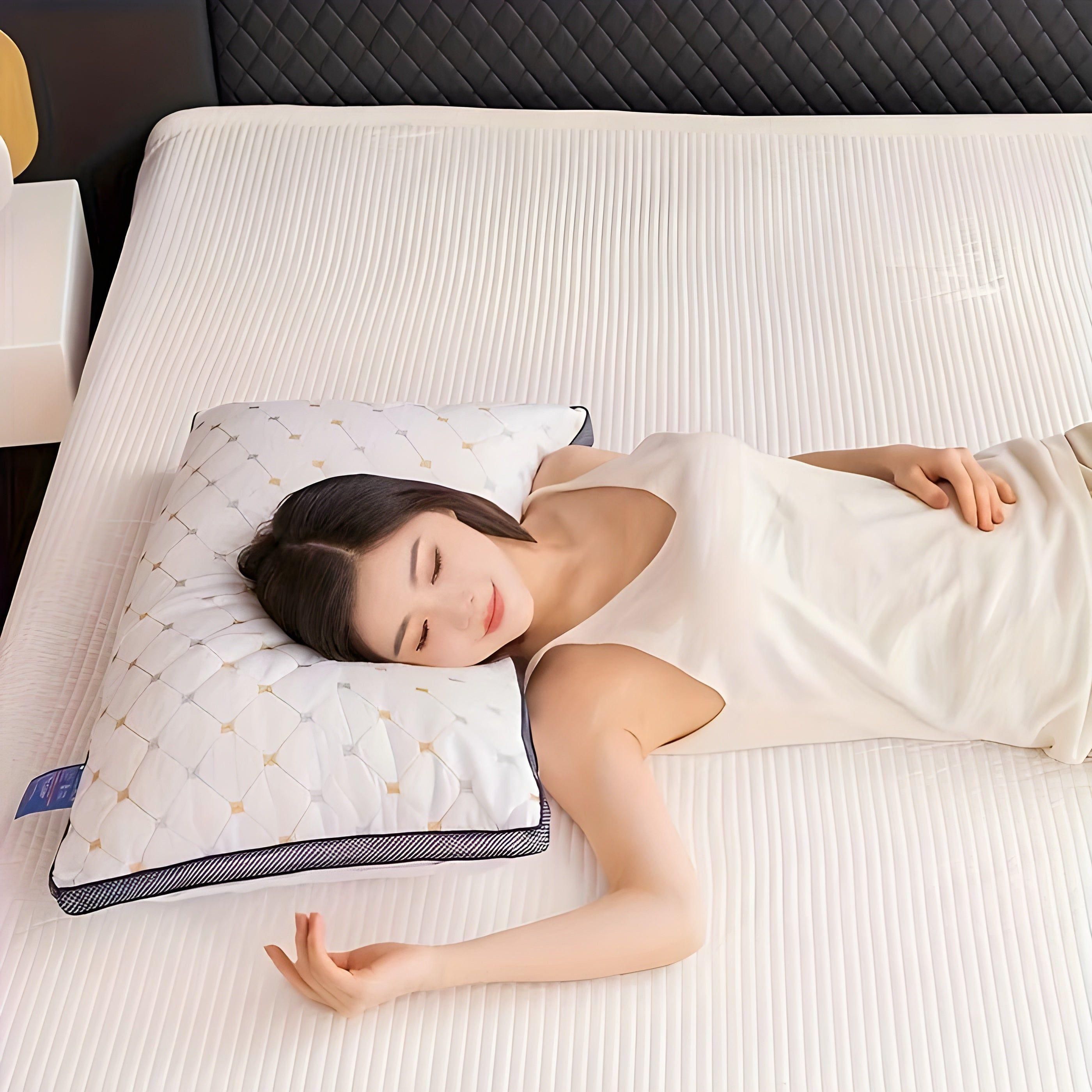 Mosrugs | SkyDream Pillow – Ergonomic Neck Support Pillow for Side and Back Sleepers