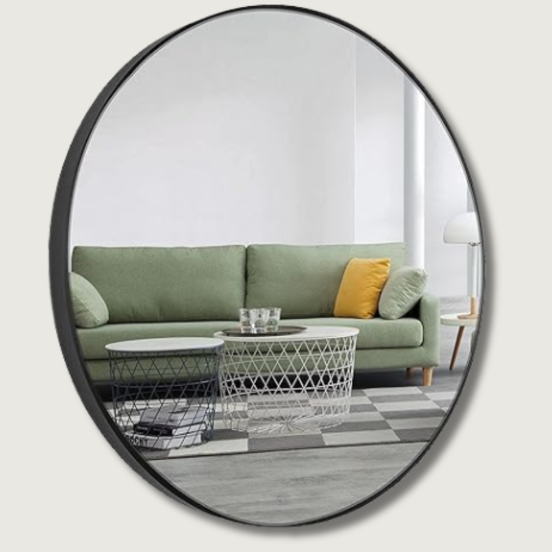 Mosrugs | PureCircle - Nordic Style Round Mirror