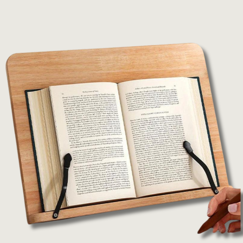 Mosrugs | NaturalEase - Wooden Tablet Holder