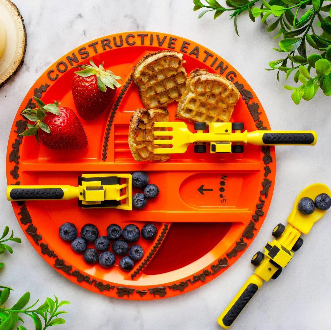 Mosrugs | Balanced Bite Kids’ Construction Meal Set – Healthy Eating Made Fun
