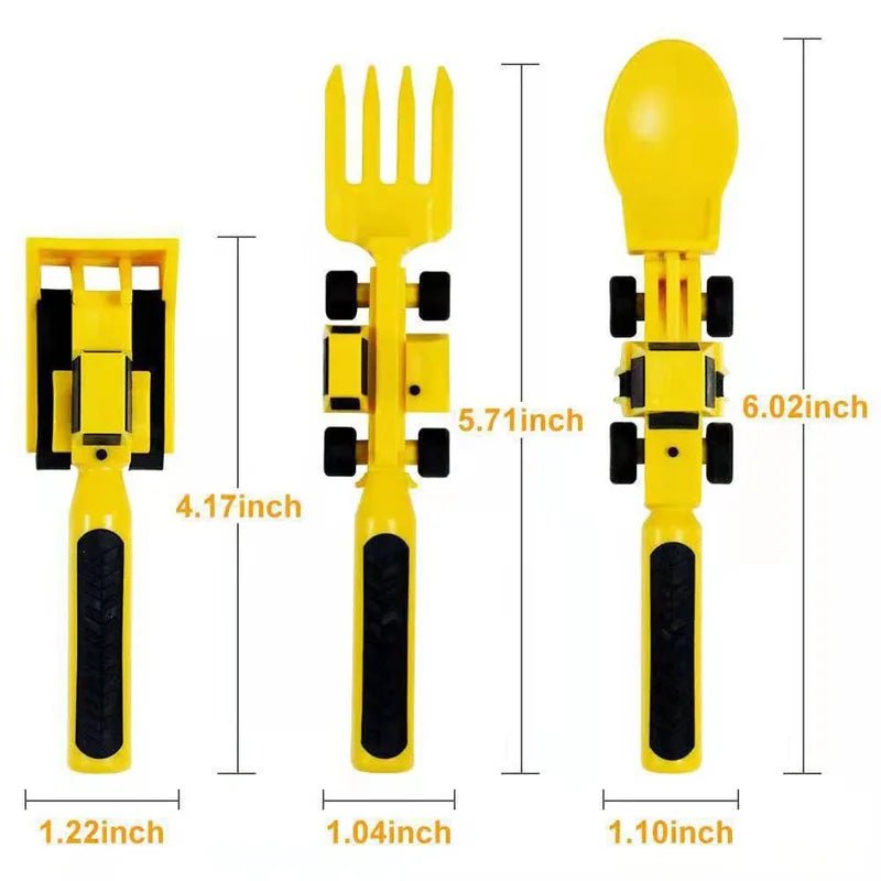 Mosrugs | Balanced Bite Kids’ Construction Meal Set – Healthy Eating Made Fun