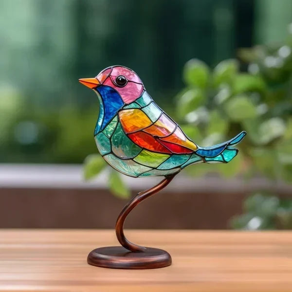 Mosrugs | Oryxen – Handcrafted Glass Bird Sculpture | Elegant Home Art Decor