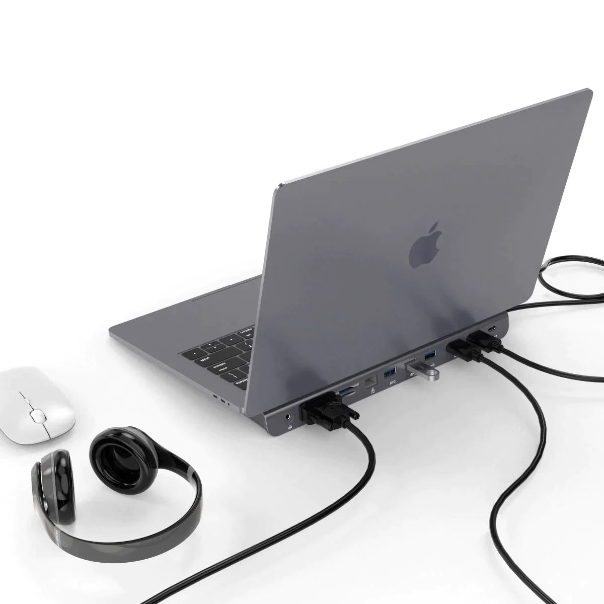 Mosrugs | LapStation Pro – 11-in-1 USB-C Laptop Docking Station with HDMI, Ethernet & SD Card Ports