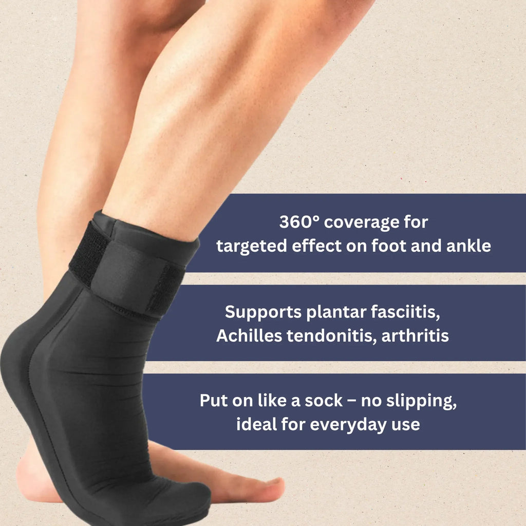 Mosrugs | Cooling & Warming Foot Brace | Adjustable, Breathable & Ideal for Injury Recovery