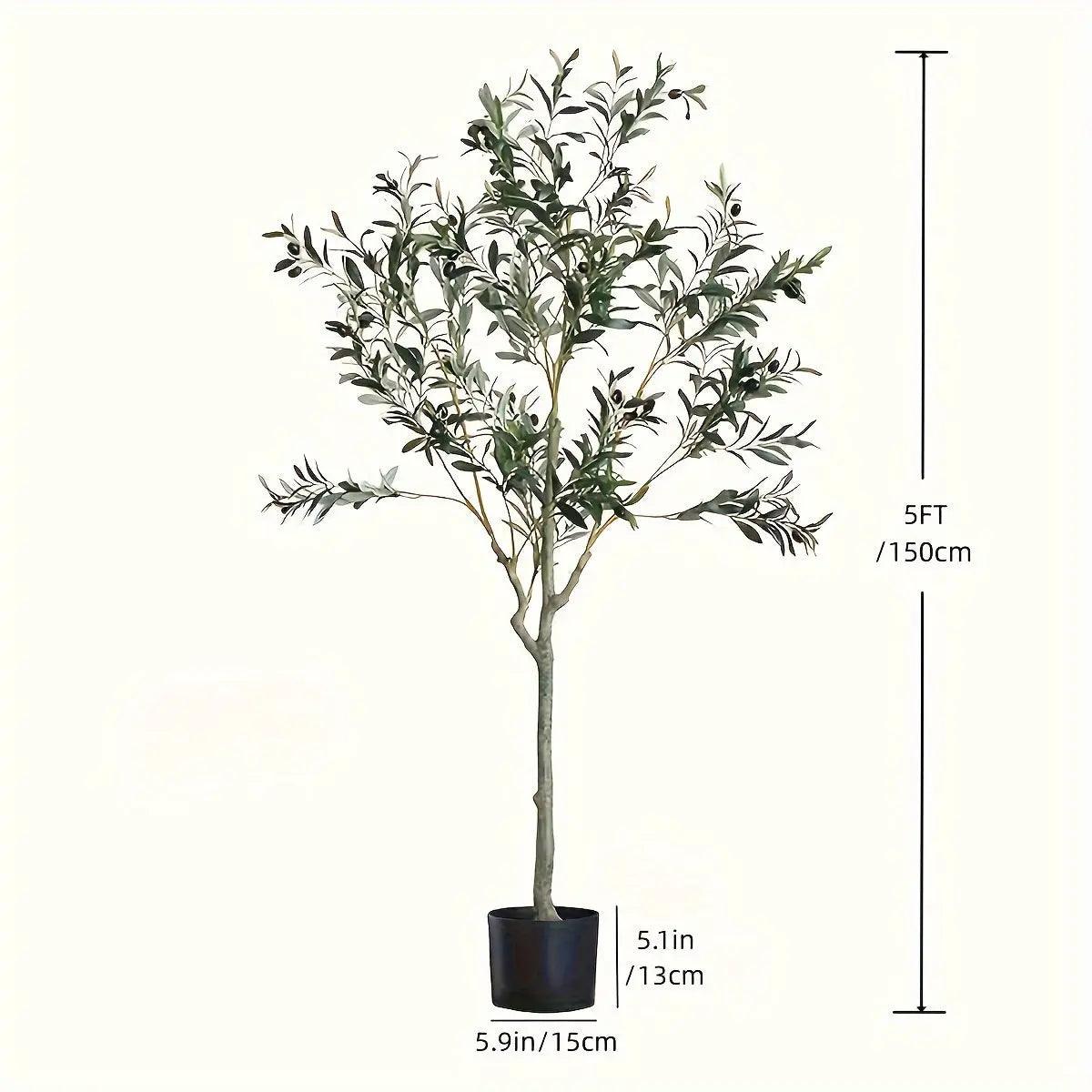 Mosrugs | OlivaLeaf - Lifelike Olive Tree Decoration