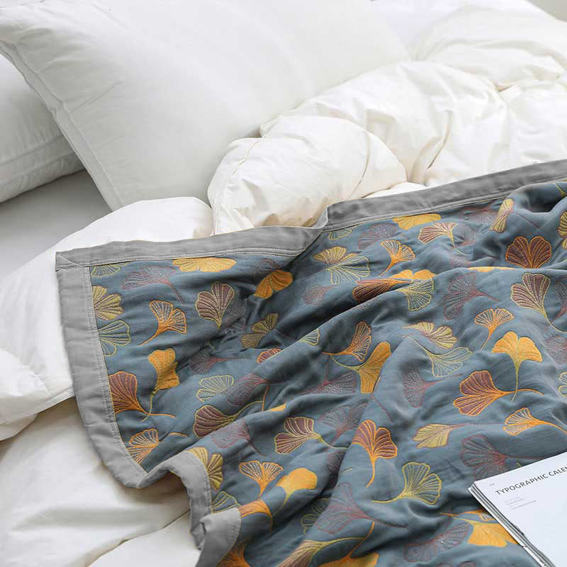 Mosrugs | LeafNest - Soft Cotton Bed Linen with Leaf Motif