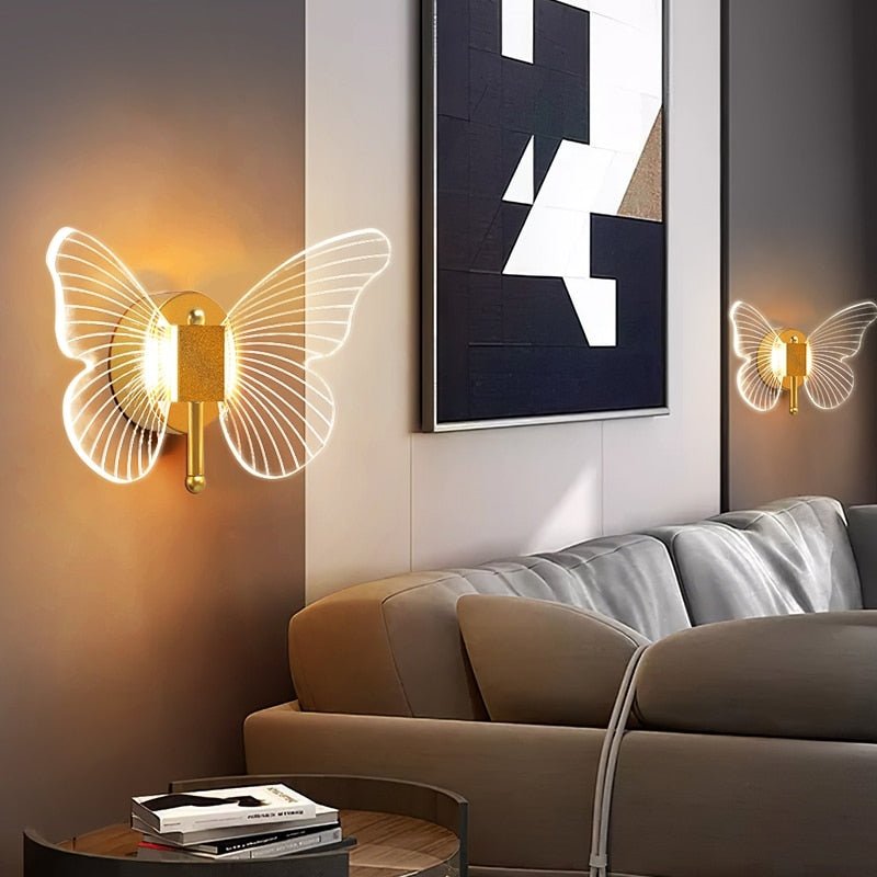 Mosrugs | ButterflyRadiance - LED Wall Lamp