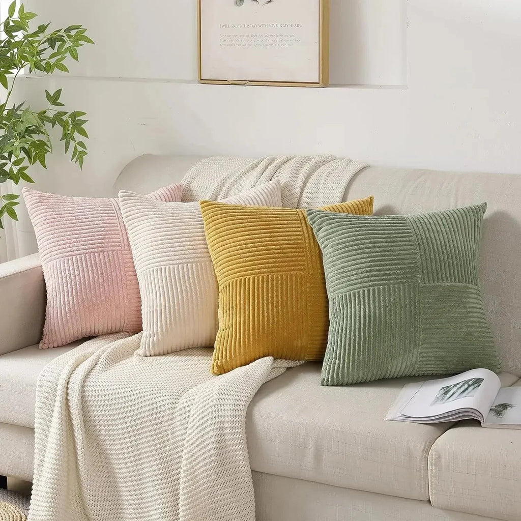 Mosrugs | VelvetEase – Soft Corduroy Cushion Covers
