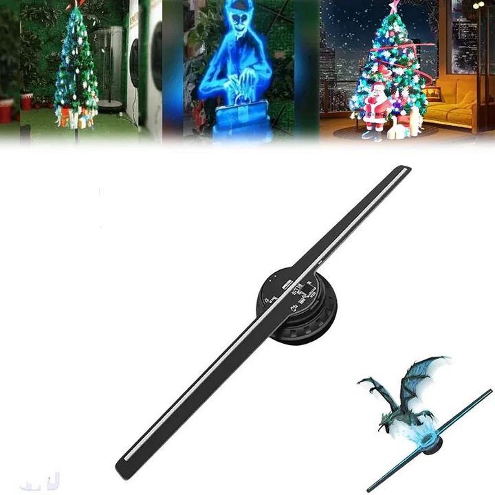 Mosrugs | 3D Hologram LED Fan Projector – High-Resolution Visual Display for Home, Business & Events