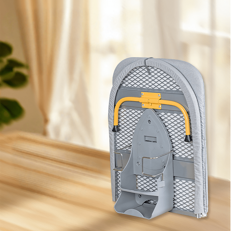 Mosrugs | Givera Foldable Ironing Board – Compact Space-Saving Design with Non-Slip Legs and Steam-Absorbent Cover