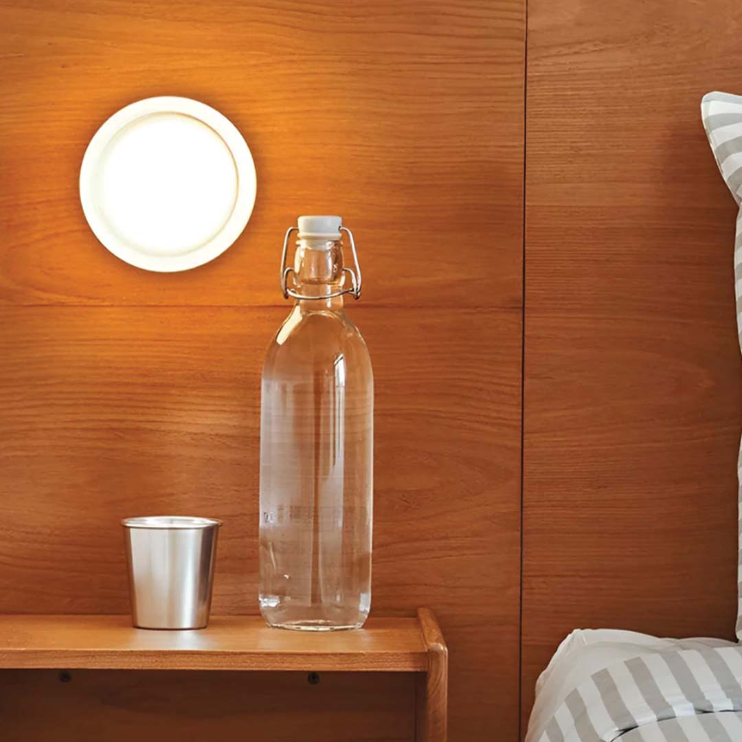 Mosrugs | DimpleGlow – Compact Modern LED Wall Light for Stylish & Versatile Home Lighting