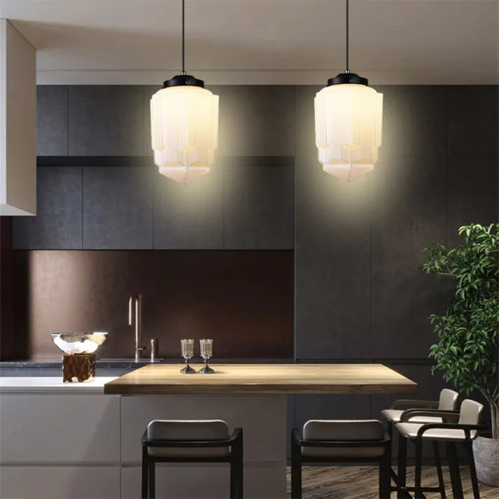 Mosrugs | GlasLuxe - Retro Geometrische Pendellamp