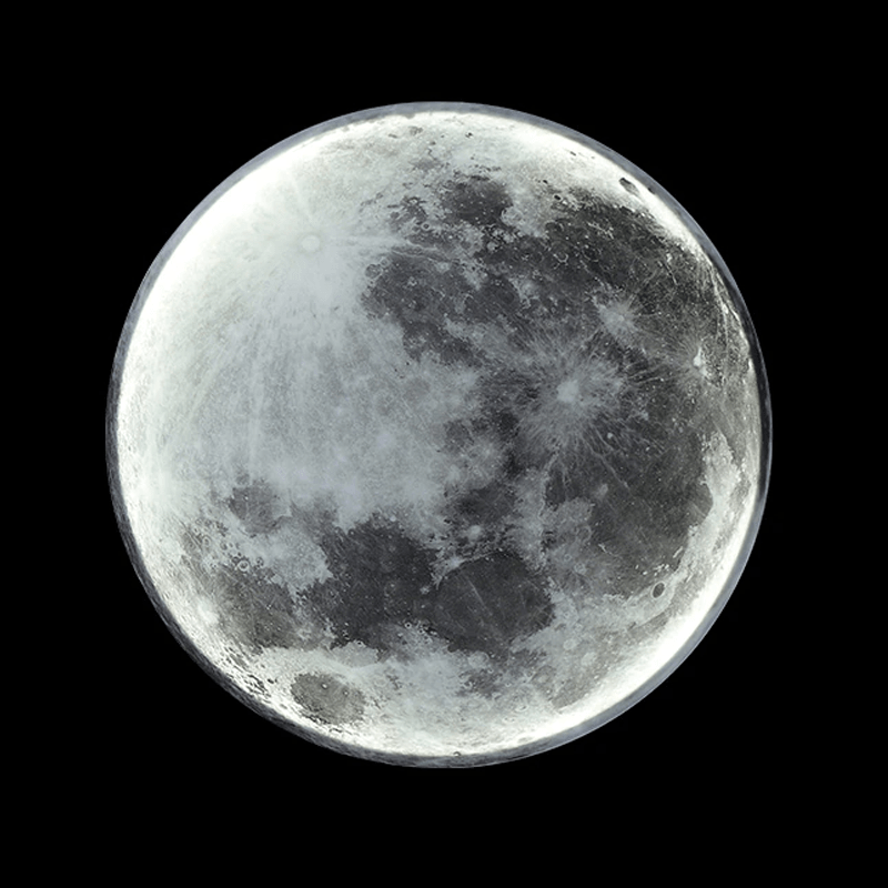 Mosrugs | LunaGlow – Adjustable Moon Wall Light with LED Ambience