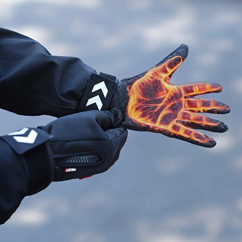 Mosrugs | Heat Retaining Thermal Warming Gloves for Cycling, Skiing & Outdoor Sports