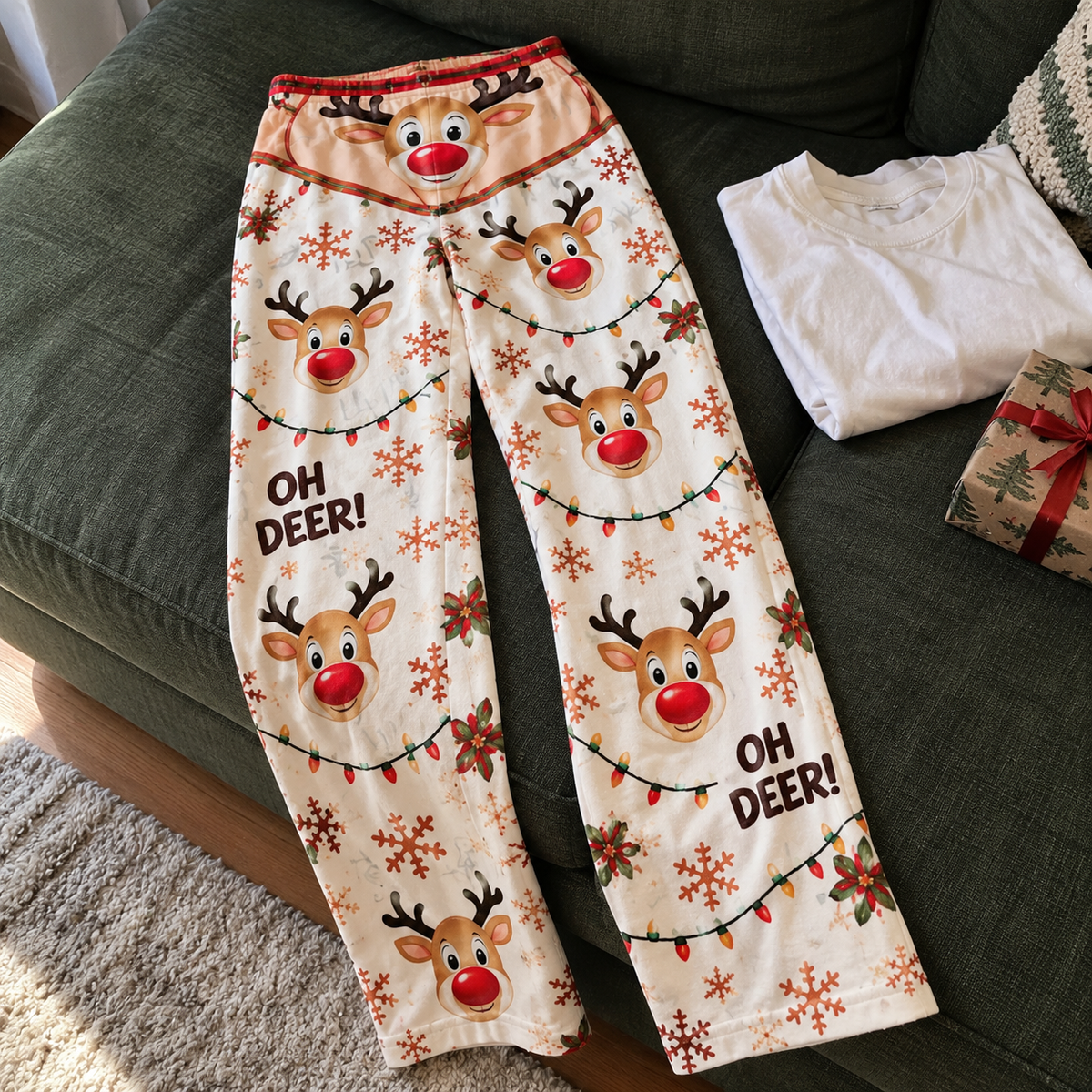 Ho Ho Hindsight Holiday Pants