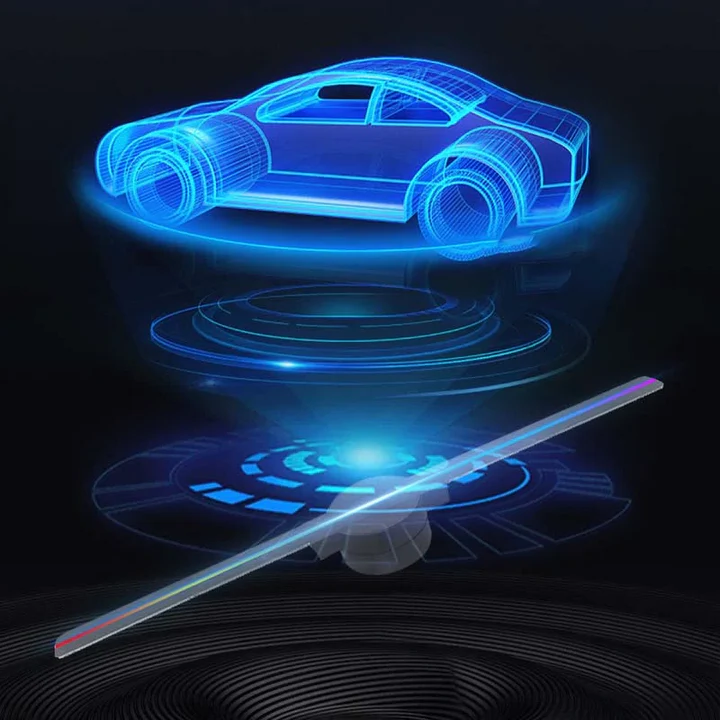 Mosrugs | 3D Hologram LED Fan Projector – High-Resolution Visual Display for Home, Business & Events