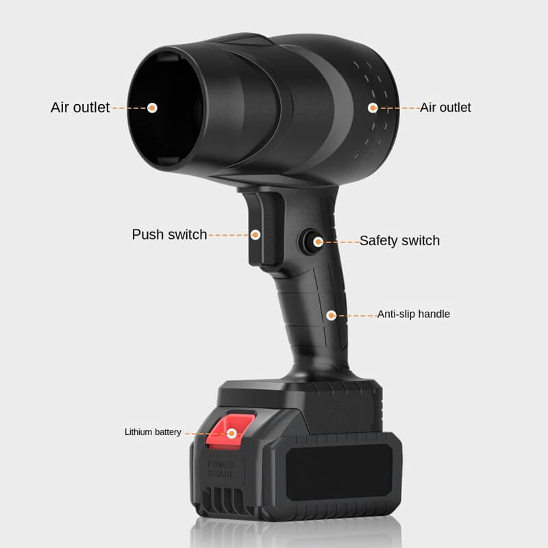 Mosrugs | AirBlast Pro High-Pressure Air Blower – Powerful Cordless Cleaning Tool for Car, Home & Garden