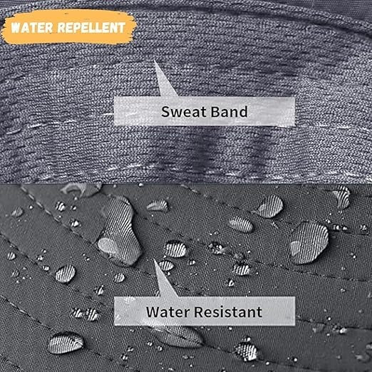 Mosrugs | Lightweight Breathable Cooling Sun Hat for Men with Dual Fan & Solar Power