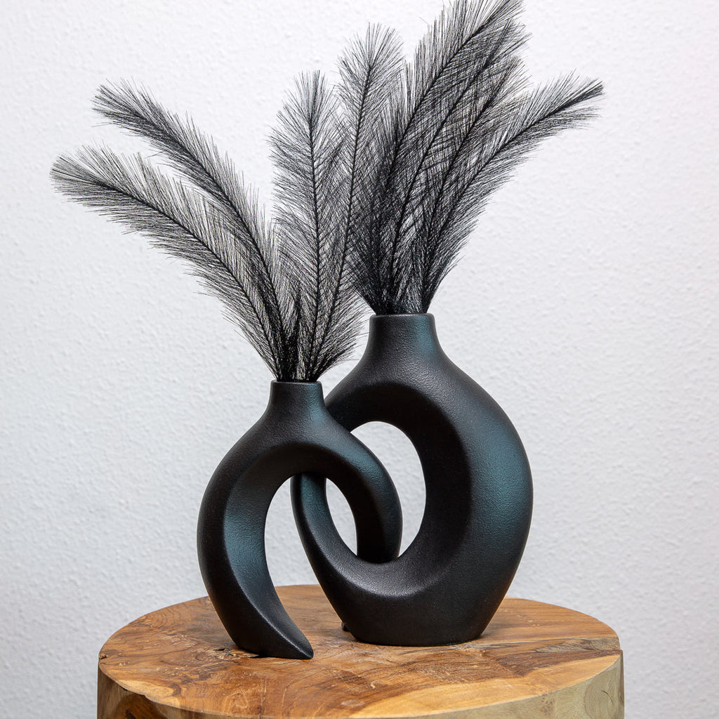 Mosrugs | Gleora Intertwined Ceramic Flower Vase – Elegant Decorative Centrepiece for Modern & Classic Interiors