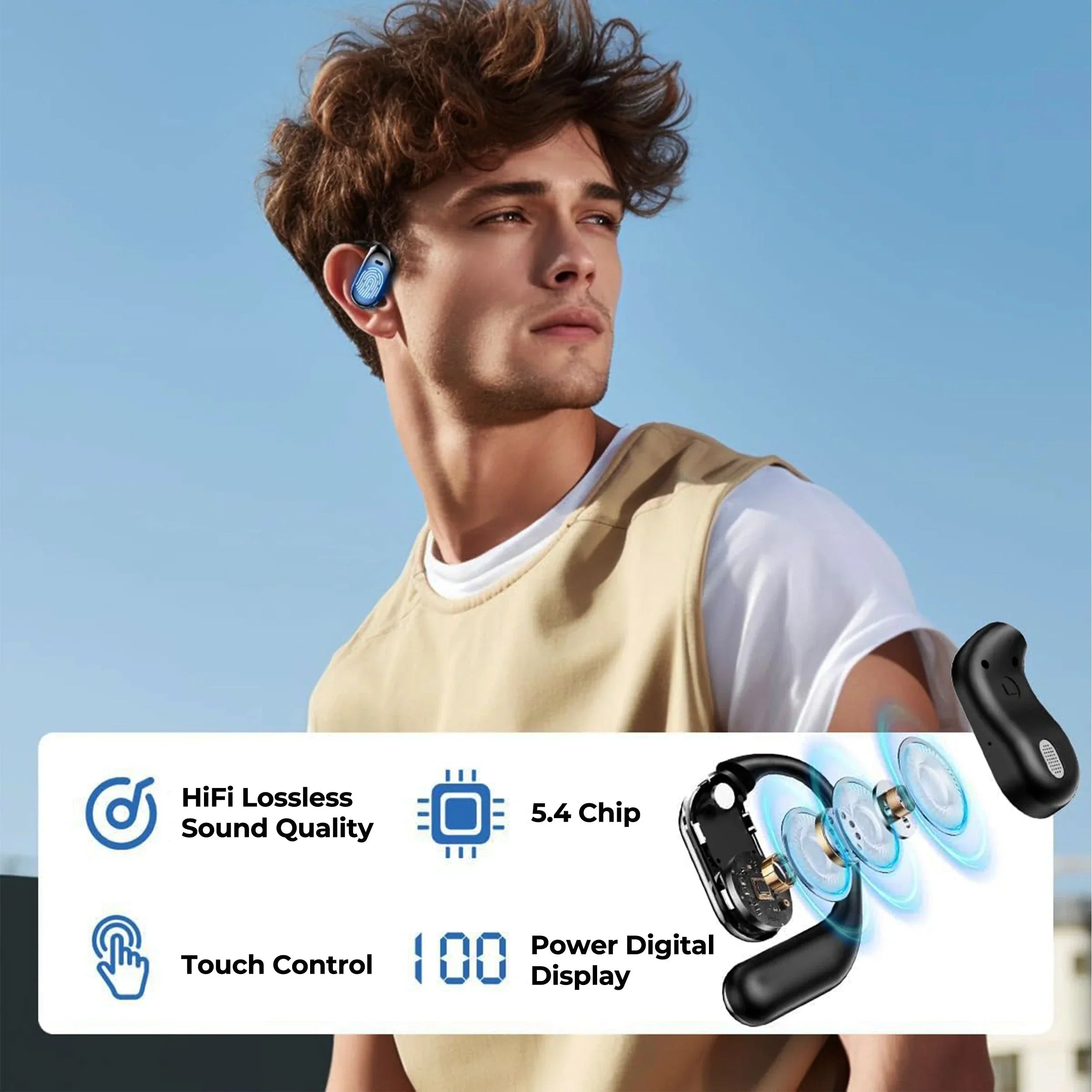 Mosrugs | Smart AI Translation Earbuds – 144 Language Translator