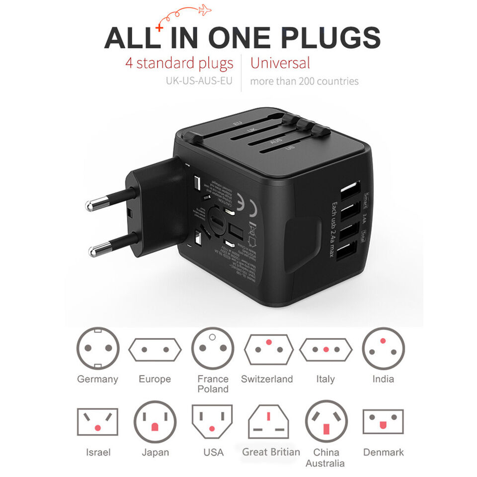 Mosrugs | Ultimate Travel Power Hub: All-in-One Universal Adapter