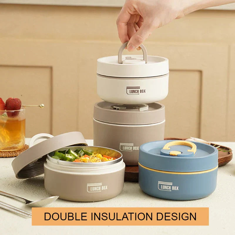 Mosrugs | EcoLunch – Insulated Lunchbox for Fresh Meals On-the-Go | Keeps Food Hot or Cold for Hours