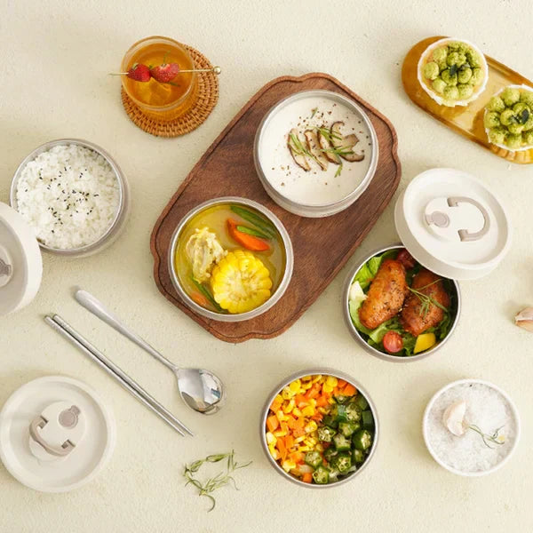 Mosrugs | EcoLunch – Insulated Lunchbox for Fresh Meals On-the-Go | Keeps Food Hot or Cold for Hours