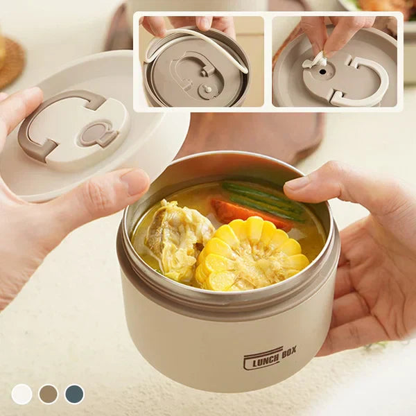 Mosrugs | EcoLunch – Insulated Lunchbox for Fresh Meals On-the-Go | Keeps Food Hot or Cold for Hours