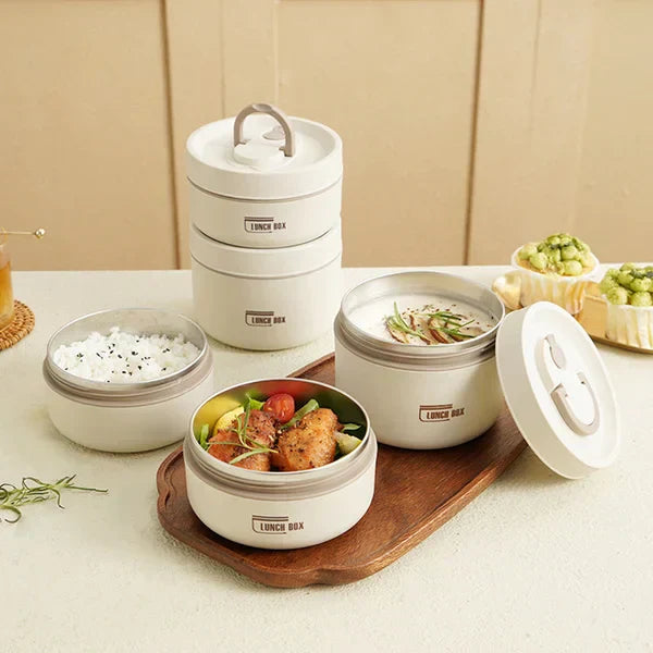 Mosrugs | EcoLunch – Insulated Lunchbox for Fresh Meals On-the-Go | Keeps Food Hot or Cold for Hours