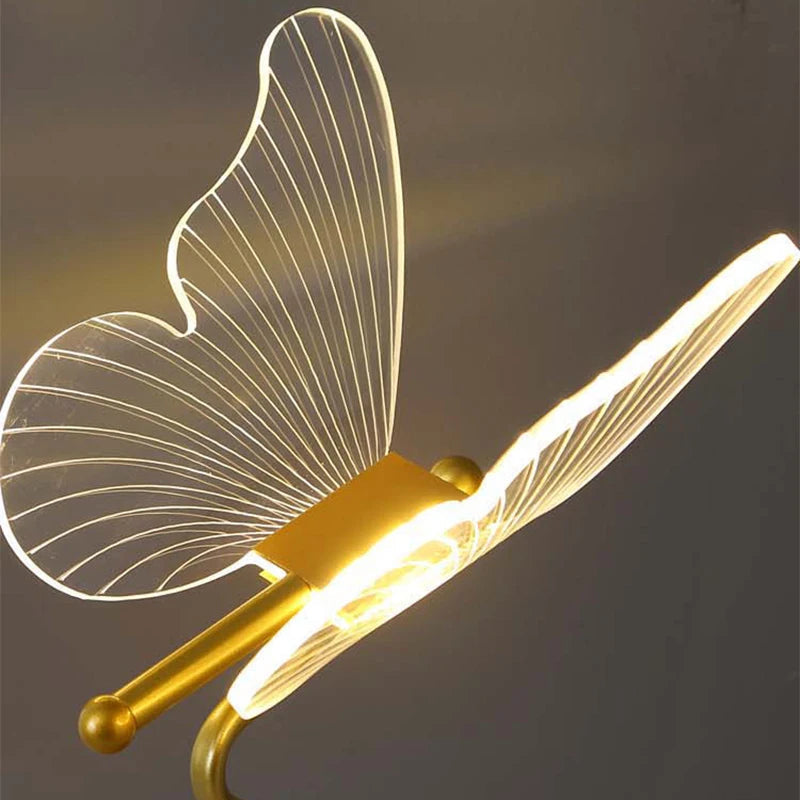 Mosrugs | Luxury Butterfly Table Lamp – Elegant LED Mood Lighting for Home & Office