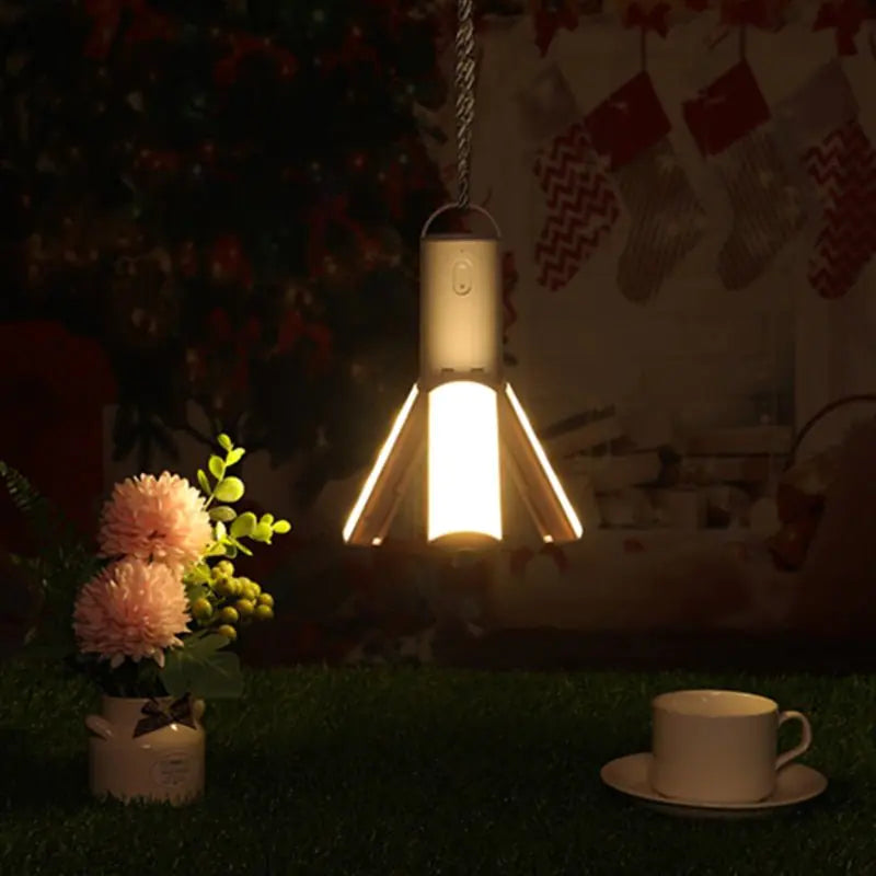 Mosrugs | All-in-One Camping Lamp | Rechargeable Outdoor Light with Adjustable Brightness & Long Battery Life