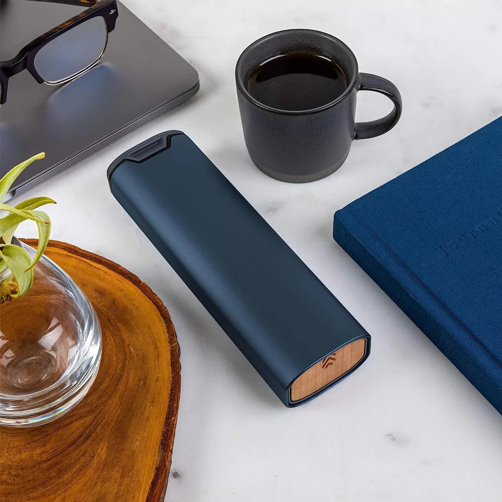 Mosrugs | Weekly Pill Organizer | Premium Aluminium & Wooden Design for Home, Office & Travel