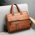 Mosrugs | Benedicto – Stylish Genuine Leather Shoulder Bag for Men | Classic Crossbody Satchel for Daily Use