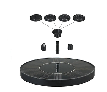 Mosrugs | Solar Bird Bath Fountain – Relaxing Garden Water Feature with Soothing Sounds