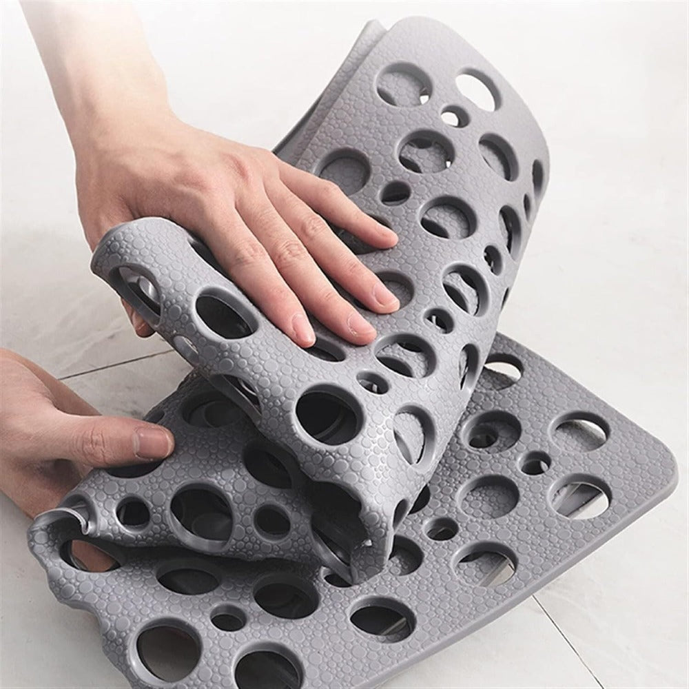 Mosrugs | AquaGuard | Non-Slip Shower Mat with Anti-Skid Grip & Quick Drainage