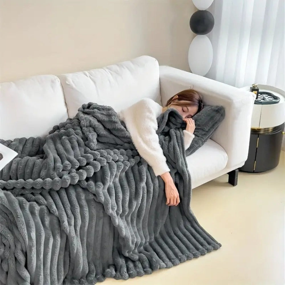 Mosrugs | EILA - Cozy Blanket Cloud Nine