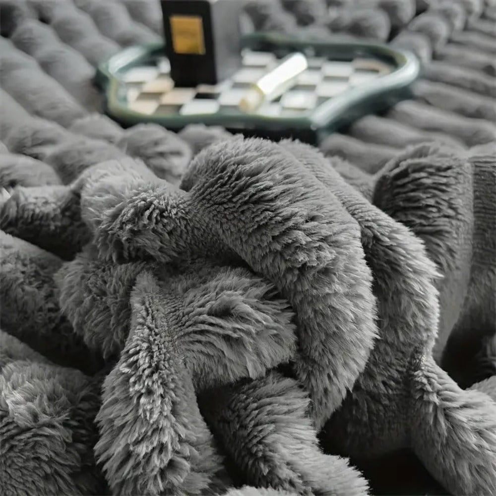 Mosrugs | EILA - Cozy Blanket Cloud Nine