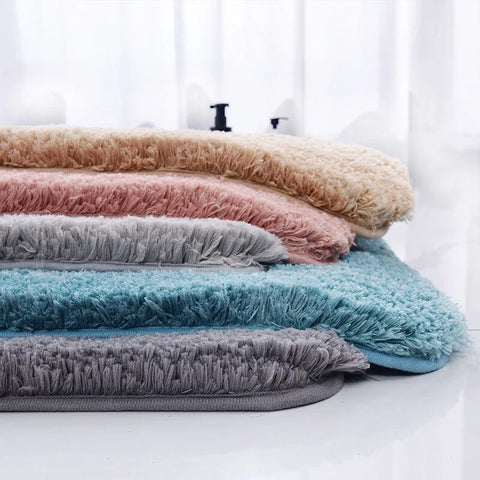 Mosrugs | Plush Bath Rug | Ultra-Soft, Highly Absorbent & Non-Slip for Bathroom Safety and Comfort