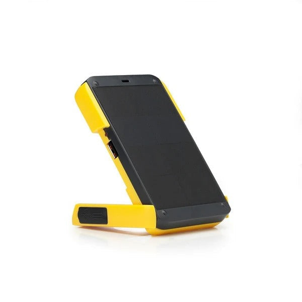 Mosrugs | Solarix Mini3000 | Solar Power Bank with LED Light – 3000mAh Portable Charger for Camping & Emergencies
