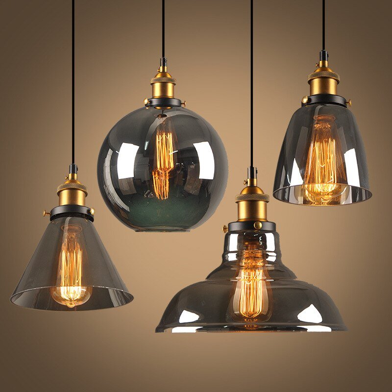 Mosrugs | GlassHaven – Elegant Industrial Pendant Lamp